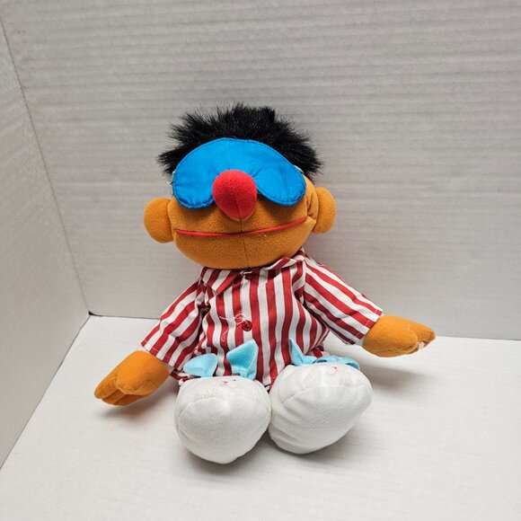 tyco Toys Vintage 996 9s Tyco Jim Henson Sesame Street Sleep Interactive Ernie Doll Poshmark